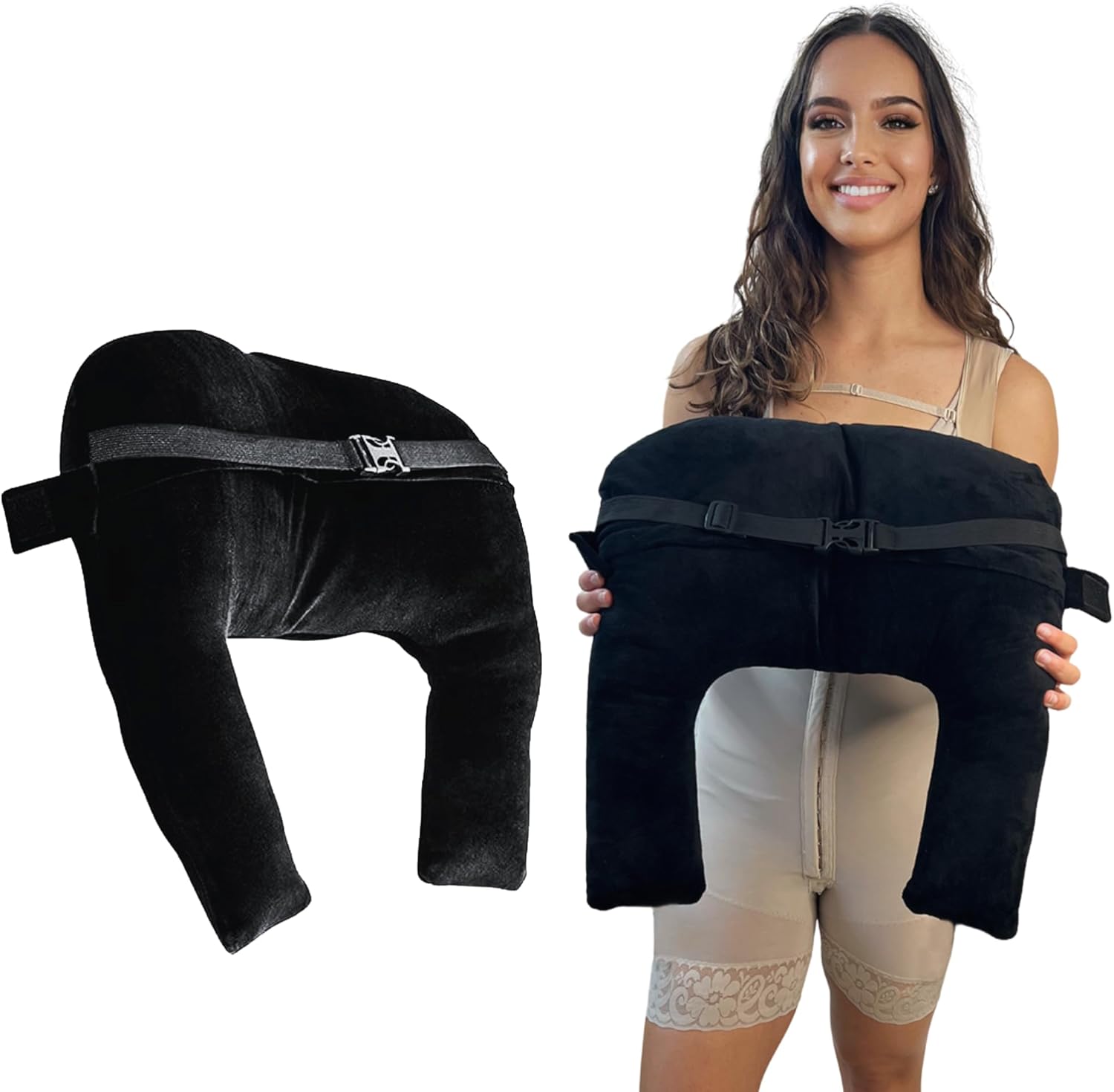 BBL Pillow After Surgery Backrest Pillow, BBL Pillow with Back Support Cushion, Brazilian Butt Lift Pillow Backrest Cushion, BBL Post Surgery Supplies Pain Relief Back Cushions