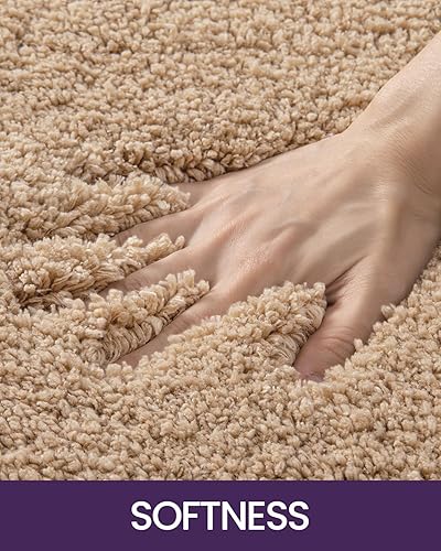 Miniatura 3 de DEXI Alfombra de baño extra suave y absorbente, lavable con máquina para secar, alfombra antideslizante para bañera, ducha y baño