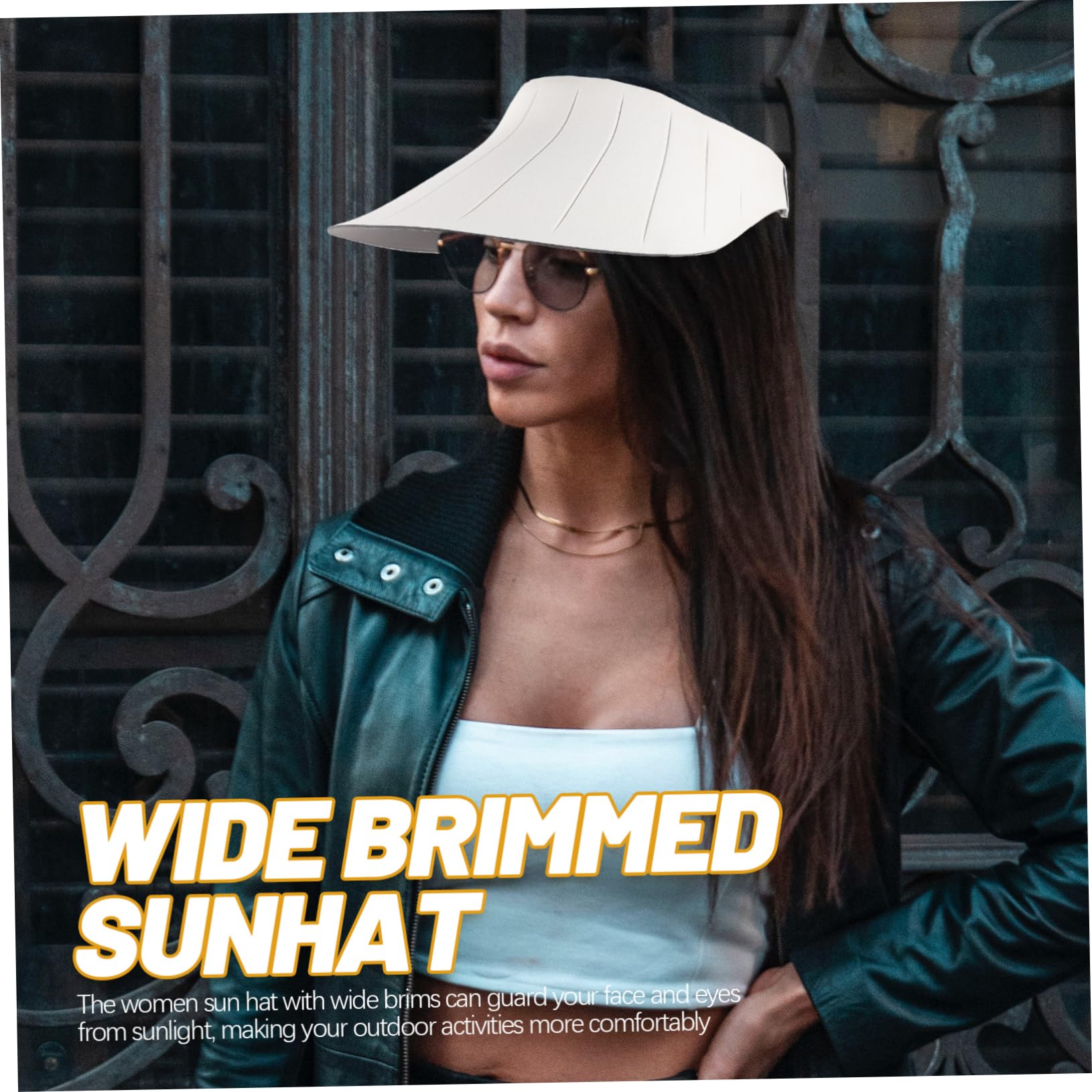 BESPORTBLE Gorra de Visera Sombrero de Cubo para Mujer Neto Sombreros y Gorras para Mujer Gorro Playa Mujer Viseras de Sol para Mujer protección UV Sombrero de Visera de Playa Nylon