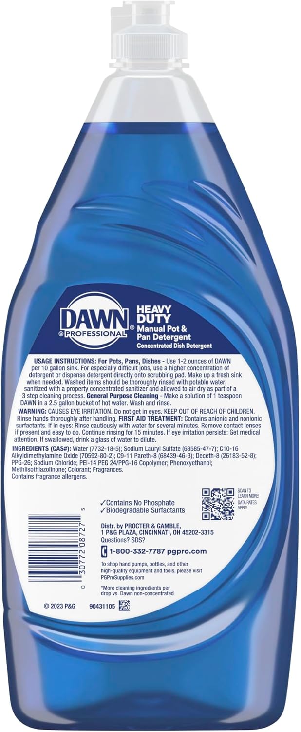 Dawn Professional Manual Pot and Pan HeavyDuty 8/38oz