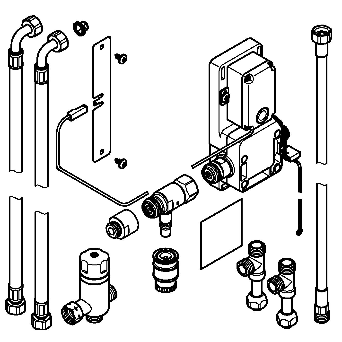 GROHE 30309000 Foot control