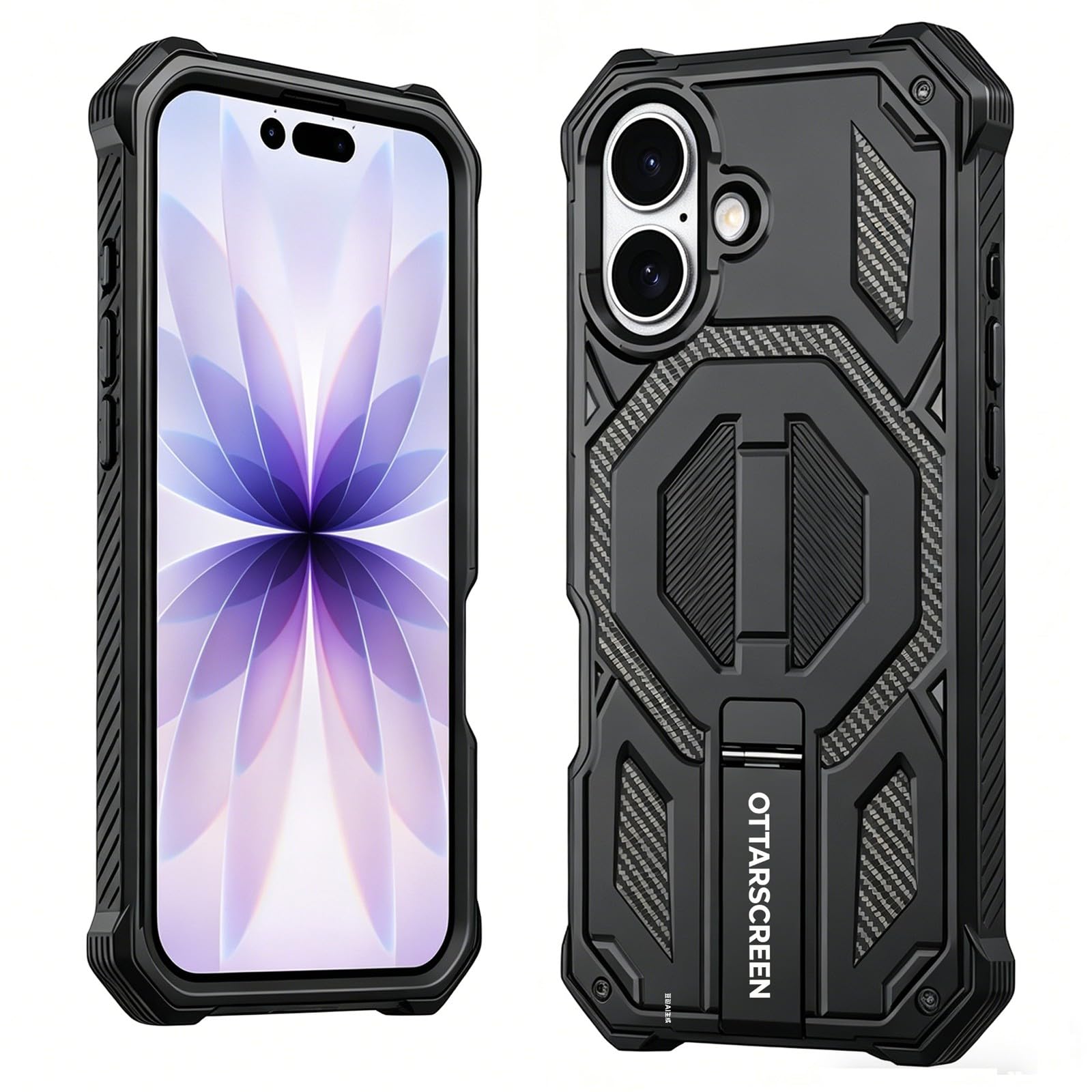 Coque iPhone 17 Pro Max antichoc de qualité militaire compatible MagSafe - 8