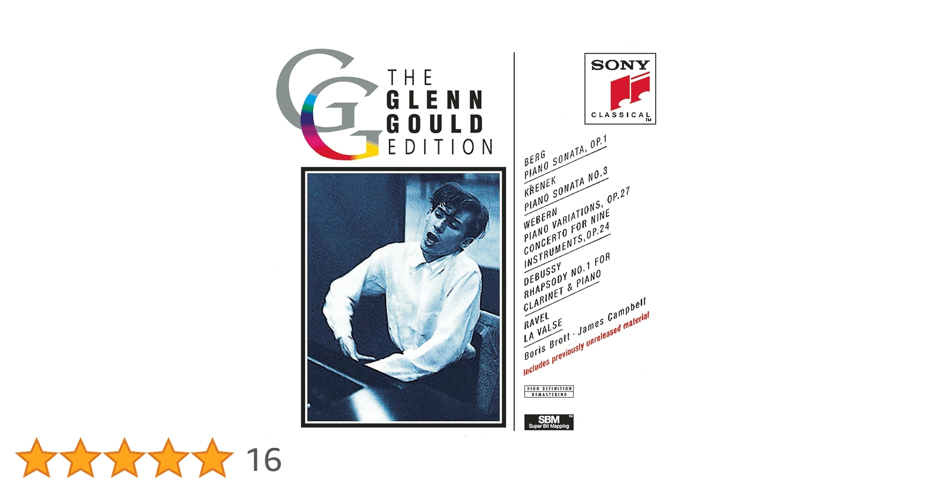 クラシック GLENN GOULD REMASTERD クラシック GLENN GOULD REMASTERD Glenn Gould Remastered - The