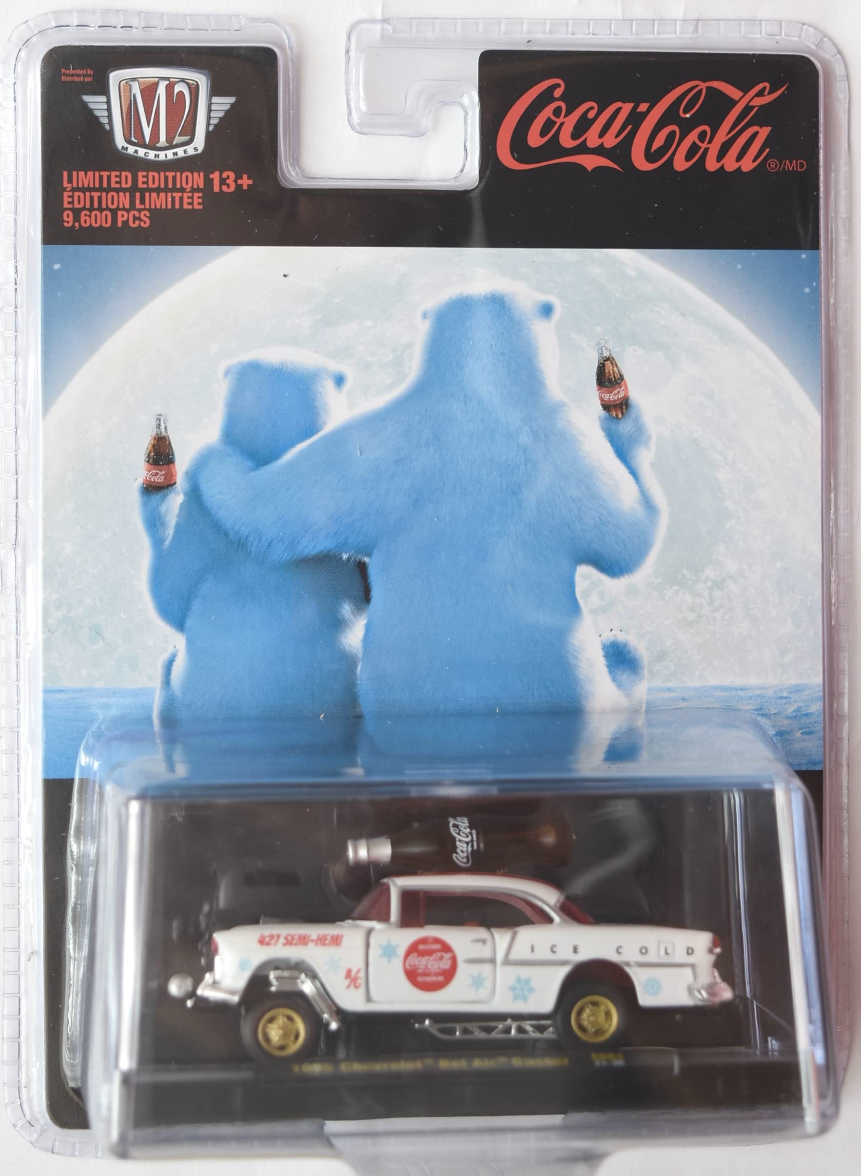 M2 Machines 1955 Chevy Bel Air Gasser - Limited Edition 1 of 9600 PCS [White]