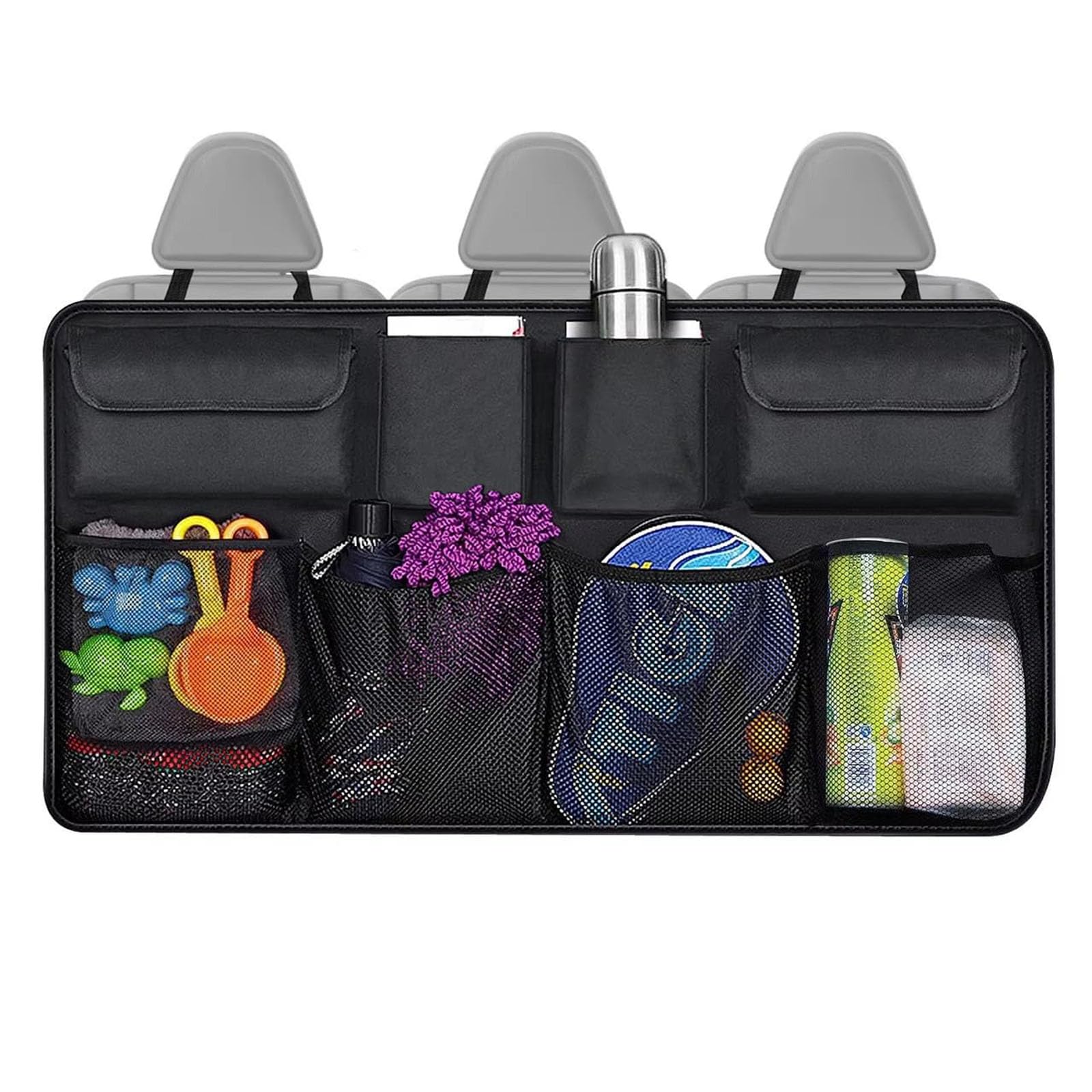 Lsyzgrbc Normal Car Boot Organiser, For Ford Ecosport 2018-2025 Storage Bag Trunk Tidy Collapsible Multi-Compartment Organiser Waterproof Non-Slip Durable