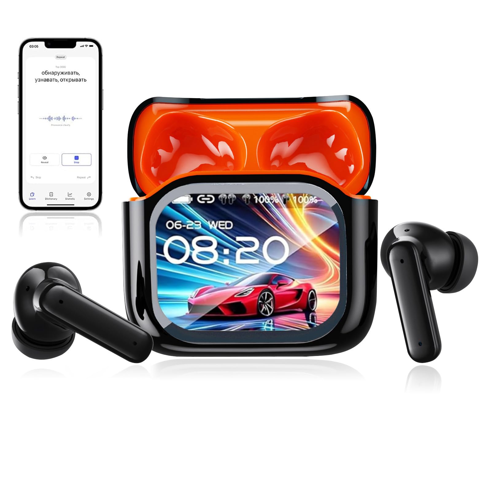 ne20 earphones real-time translation hd stereo sound