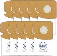 Vista 1 de 10 Pack MM Vacuum Bags Replacement Compatible with Eureka Style MM Mighty Mite 3670 and 3680, 60295, 60295A, 60295B, 60295C, 60296 & 60297A Series