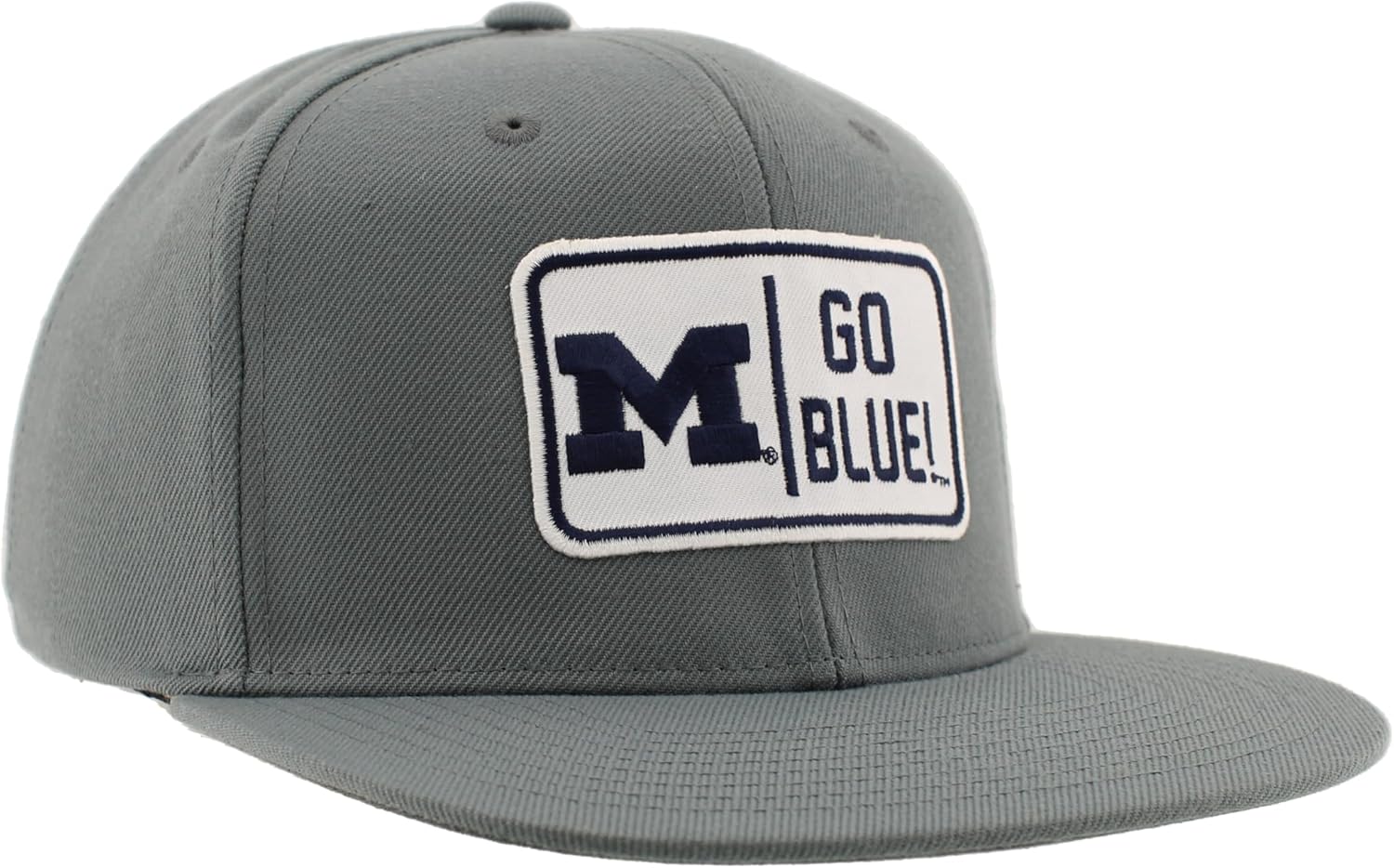 ZHATS Standard NCAA Officially Licensed Hat Flat Snapback Z11 Defer Gray, Grey, One Size - Image 5