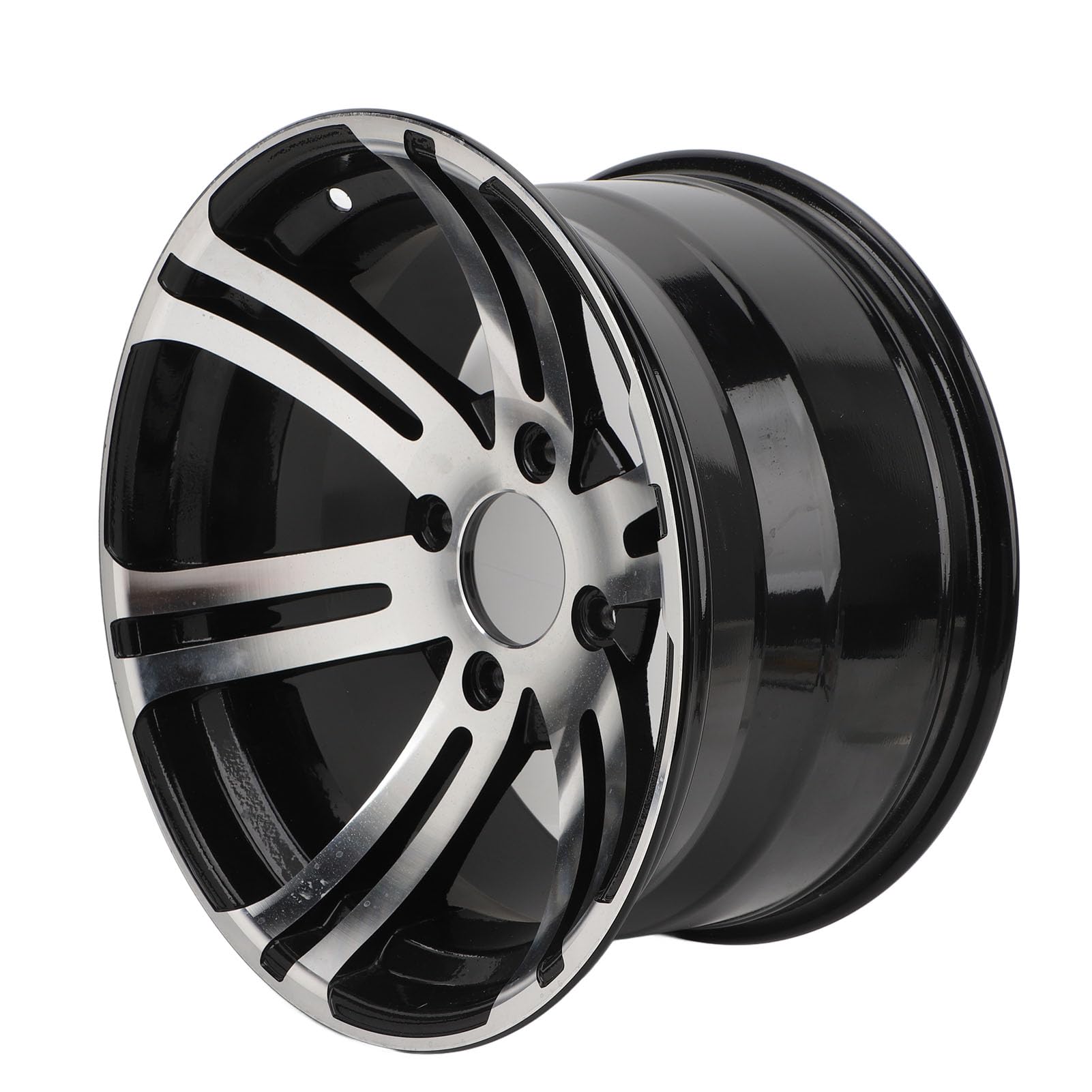 Tonysa 14-calowa Piasta Koła 4 X 110 do Gokarta ATV Cart, Zapasowe Przednie Tylne Koła ze Stopu Aluminium, Wytrzymała, Odporna na rdzę 14-calowa Felga do Pojazdów Użytkowych - 11 Sztuk (Tył)