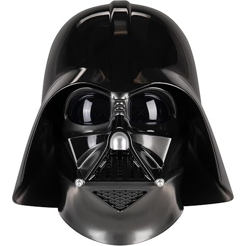 STAR WARS Darth Vader Official Adult Costume Accessory Helmet - Premium Quality Plastic Helmet with Interior Sizing Band