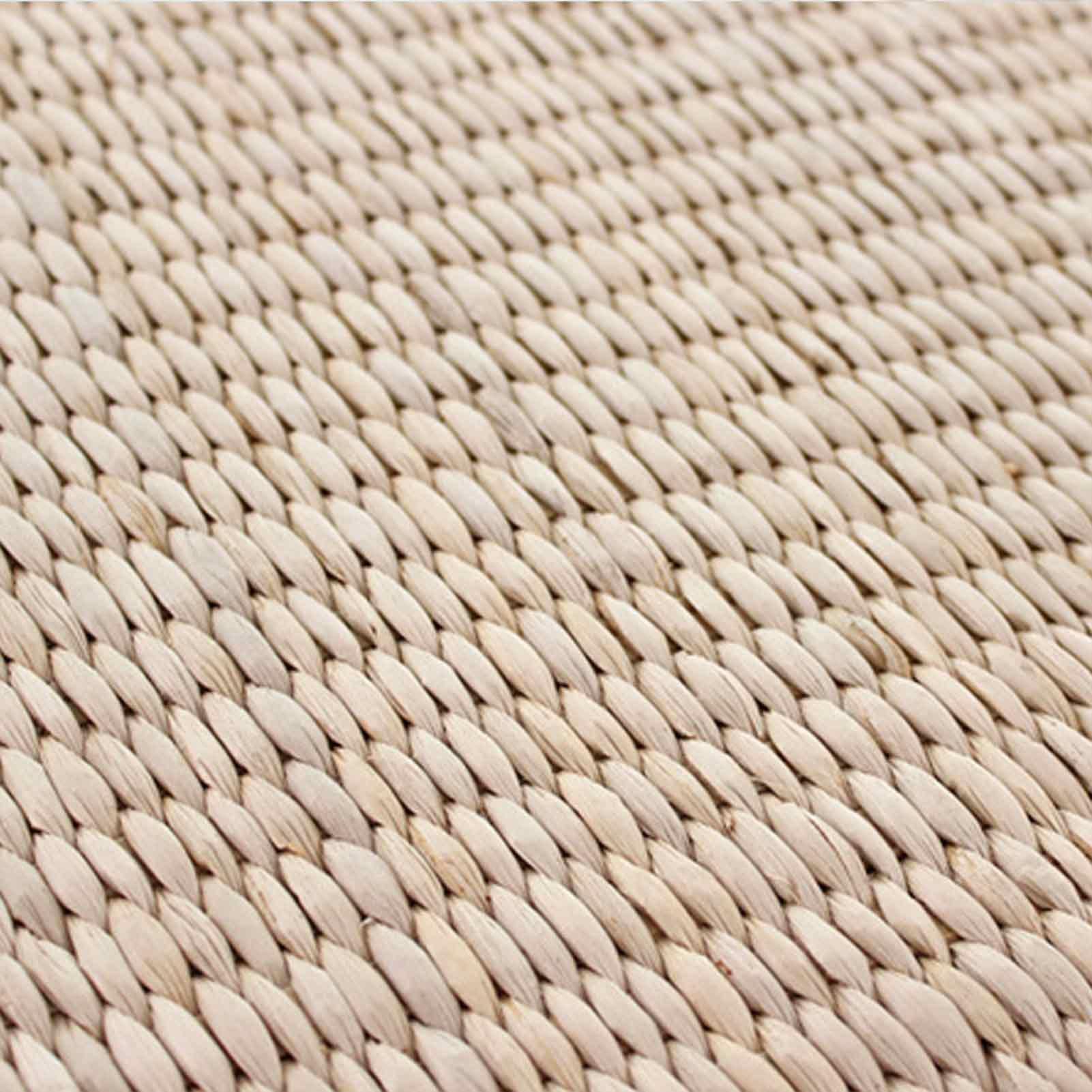Cuscino da pavimento in paglia naturale, cuscino rustico in paglia | intrecciata, cuscino tatami, cuscino da seduta, rilassante, imbottito, tappetino da meditazione per sedersi sul pavimento