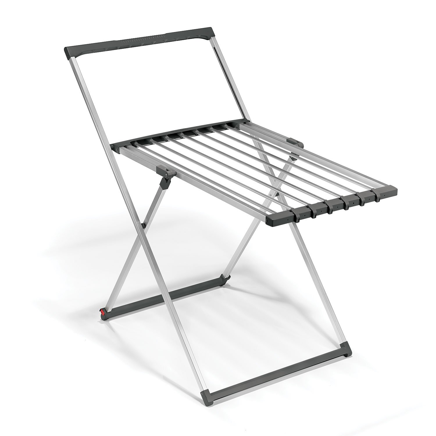 polder dry-9070 ultralight laundry drying stand, 44" x 24" x 43", aluminum