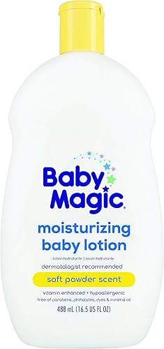 Baby Magic Loción corporal hidratante aroma dulce de ranúnculo 165 onzas