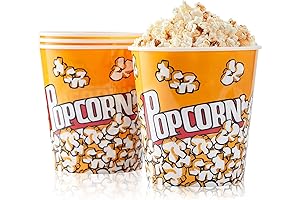 Reusable Popcorn Containers for Retro Movie Nights