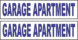 2-6x24 Garage Apartment Real Estate Riders Sign Blue