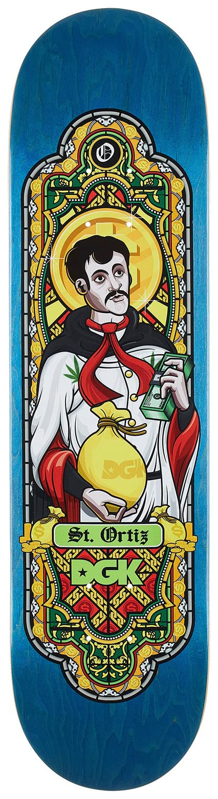 Planche de Skate Deck Ghetto Disciples, 8.0, Ortiz