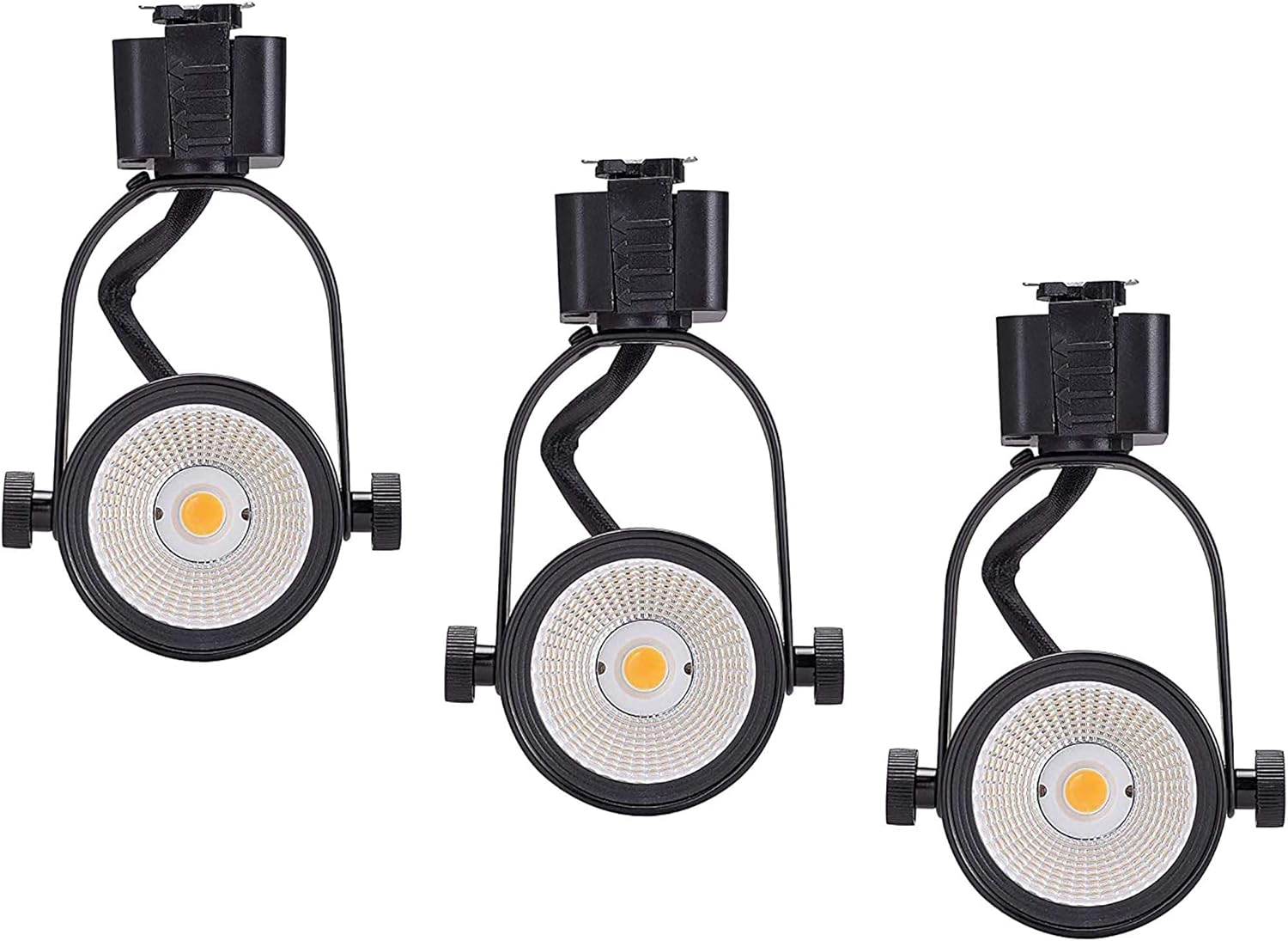 CLOUDY BAY Juno Type LED Track Light Head,10W CRI 90+ 3000K Warm White