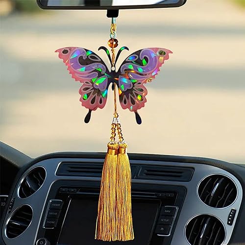 Miniatura 6 de Moldes de resina holográfica de silicona, 3 piezas de ornamento de mariposa de resina epoxi, moldes de silicona para colgante de mariposa