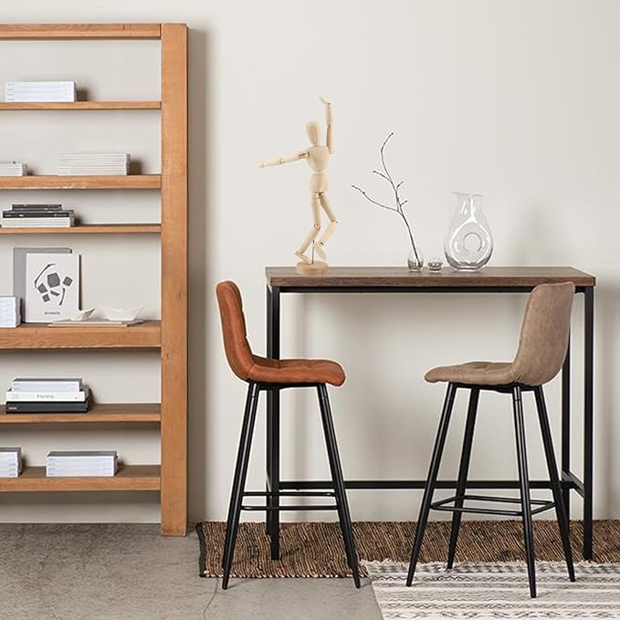 Maniquí de Madera Articulado 5.5 Pulgadas con Base - 6 Piezas miniatura 2
