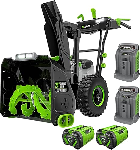 EGO Power+ 24" Electric Snow Blower, Cordless Self-Propelled 2-Stage, Includes