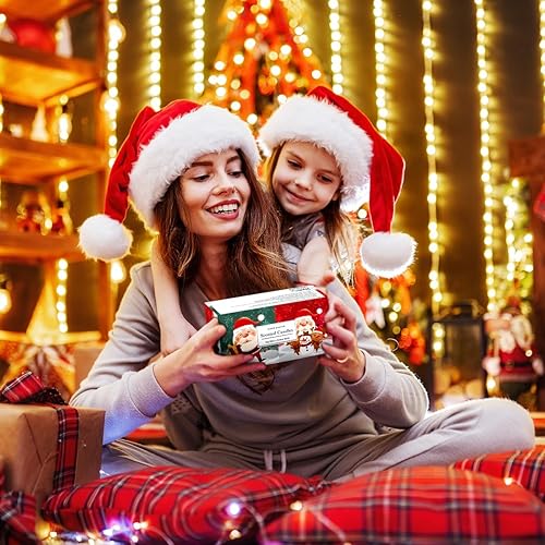 Miniatura 5 de Juego de 6 velas perfumadas de cera de soja para aromaterapia, velas de lata portátiles de 2.2 onzas, cesta de regalos para Navidad, Acción de