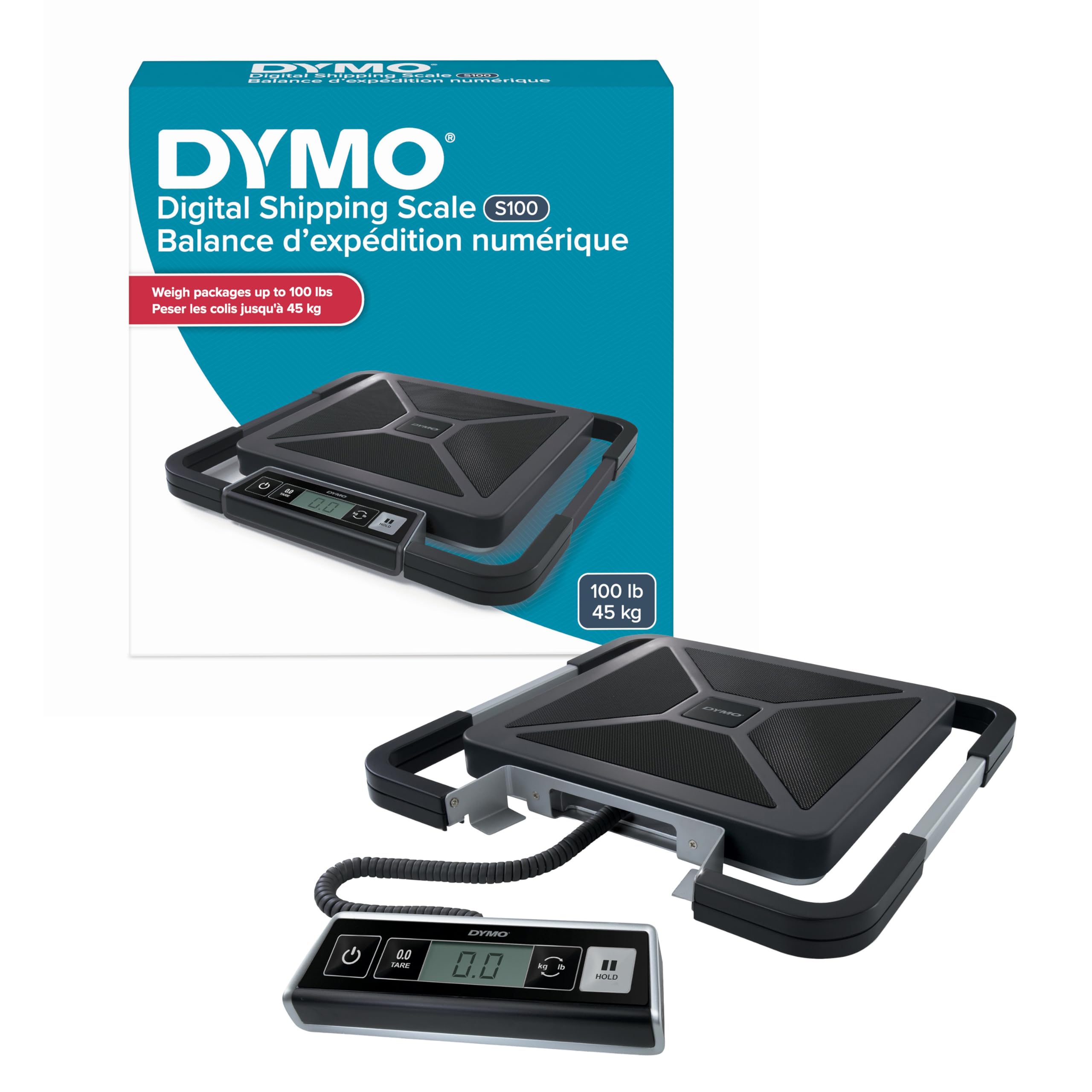 DYMO S100 Digital USB Shipping Scale, 100-Pound Capacity