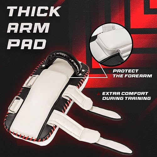 Miniatura 5 de Yes4All Boxing Strike - Almohadilla Thai Curvada MMA Strike Kick Shield, Coaching Extra Acolchado para Sparring para Kickboxing y Autodefensa, se