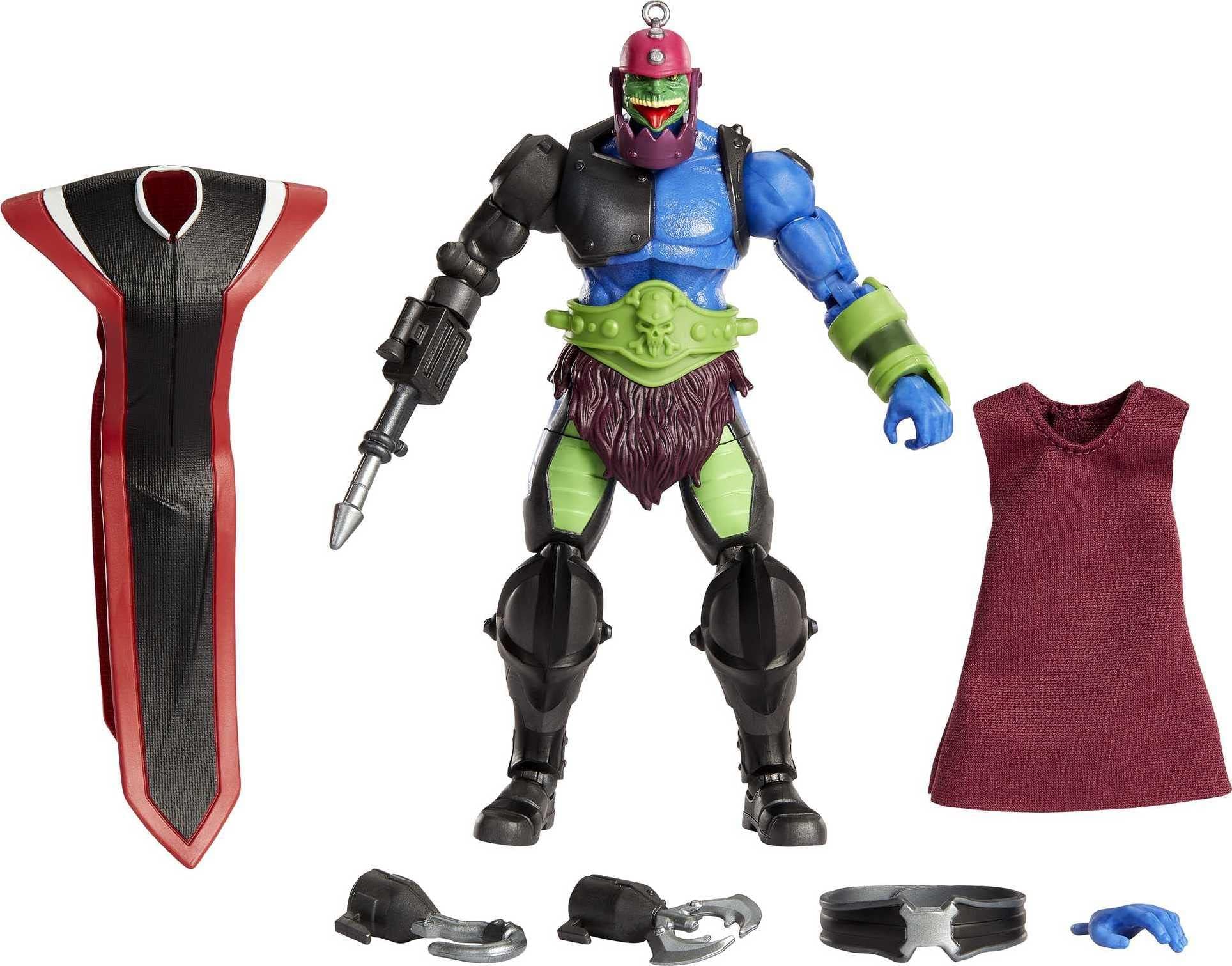 Masters of the Universe Mattel Collectible Masterverse Deluxe Trapjaw
