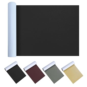 Amazon.com: Parches de cuero para sofá, tela de parche de sofá, parche de  tela, kit de reparación de lona para autocaravana, tela de cuero, kit de  reparación de tela, tela (negro) :