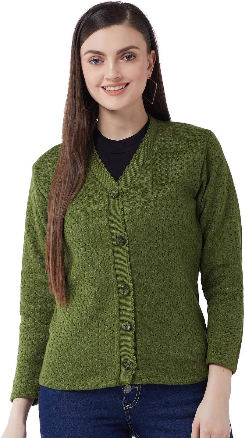 Women's Blended V-Neck Sweater