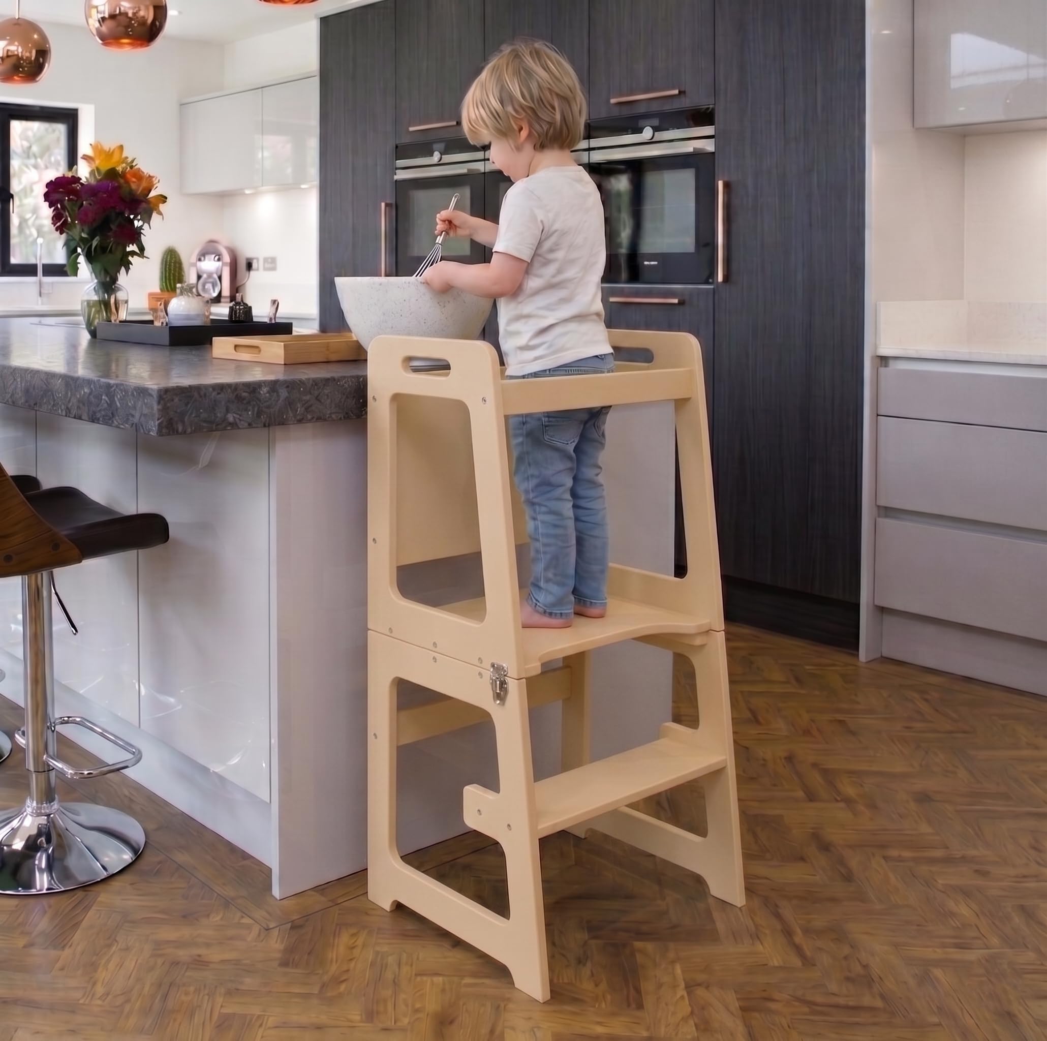 Amazon.com: Avenlur Date 4-in-1 Foldable Tower - Toddler Step