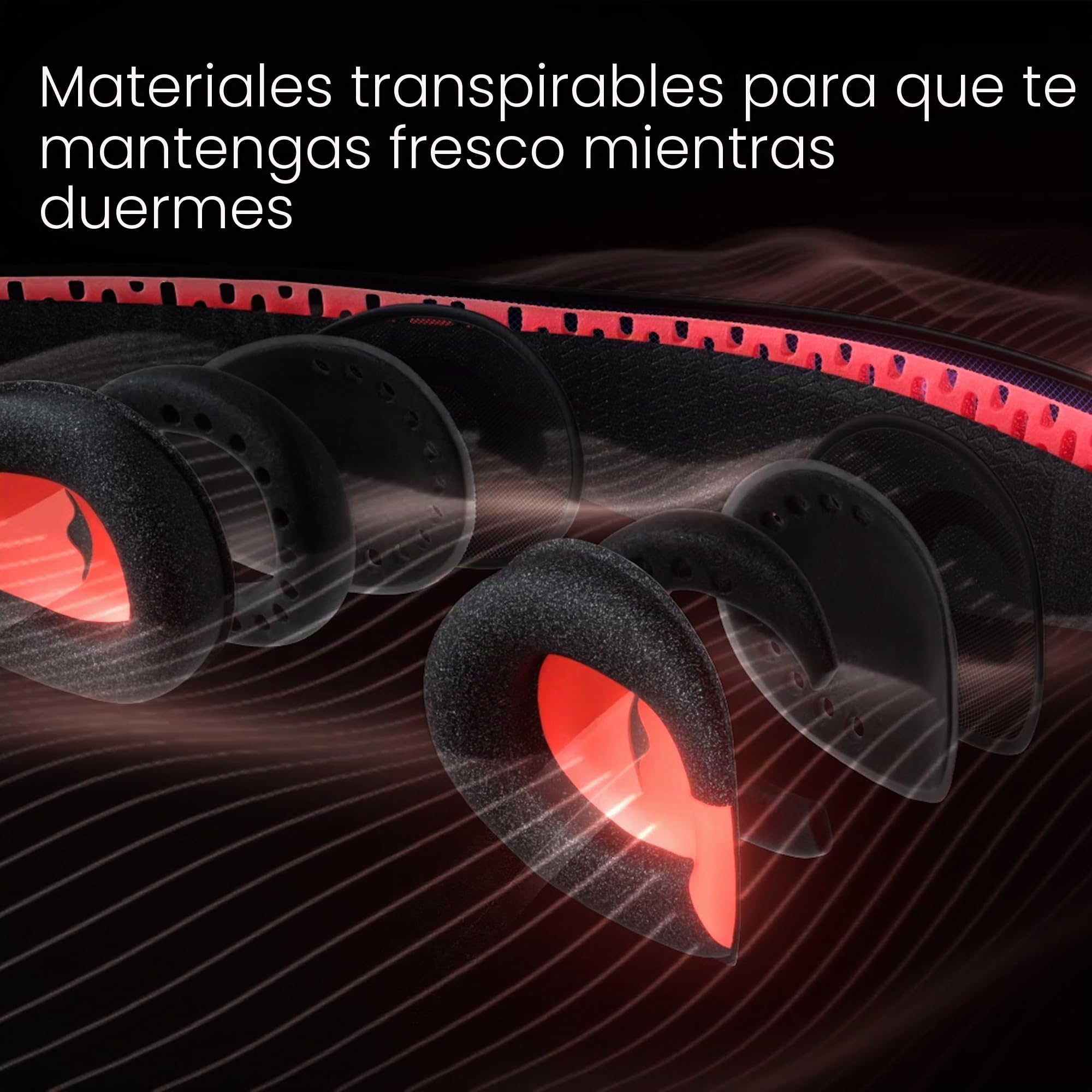 Manta Pro Sleep Mask - Antifaz para dormir 100% con bloqueo de luz para dormir de lado, transpirable y cómoda para dormir, viajar, siesta, trabajo por turnos