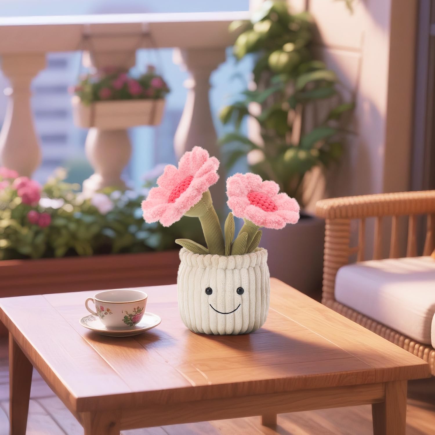Apricot Lamb Pluche plant paars lelietje-van-dalen bloem 22 cm pluche dier plant poppen speelgoed zacht en wasbaar cadeau voor kinderen baby meisjes jongens Apricot Lamb Pluche plant paars lelietje-van-dalen bloem 22 cm pluche dier plant poppen speelgoed zacht en wasbaar cadeau voor kinderen baby meisjes jongens