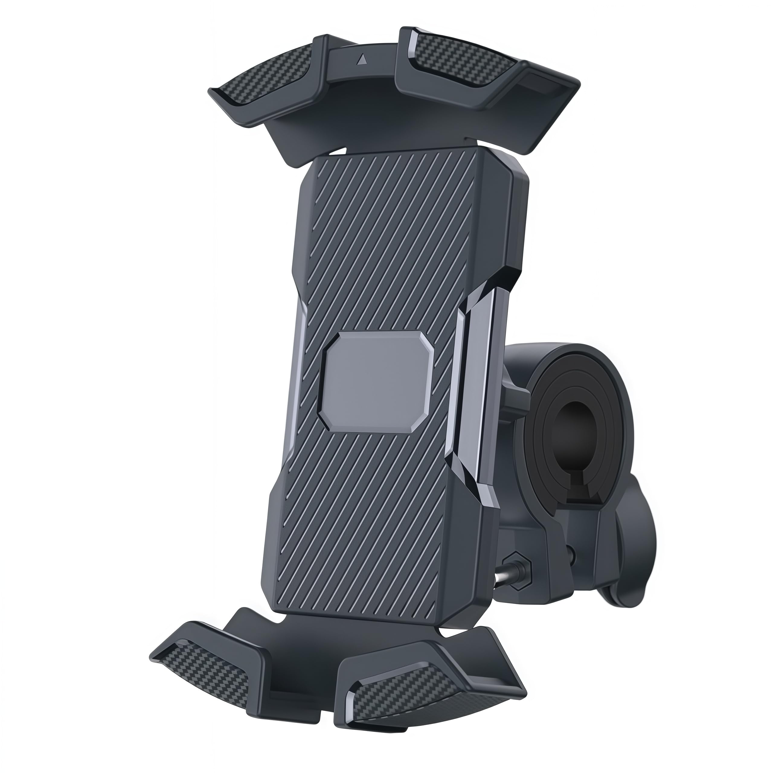 Beyerwerk VeloGrip Fahrrad-Handyhalterung 360 Grad Drehbar Universelle Lenker Smartphone Halterung Für 4,7 Bis 6,8 Zoll Geräte Sicherer Halt Beim Radfahren (2 Stück)