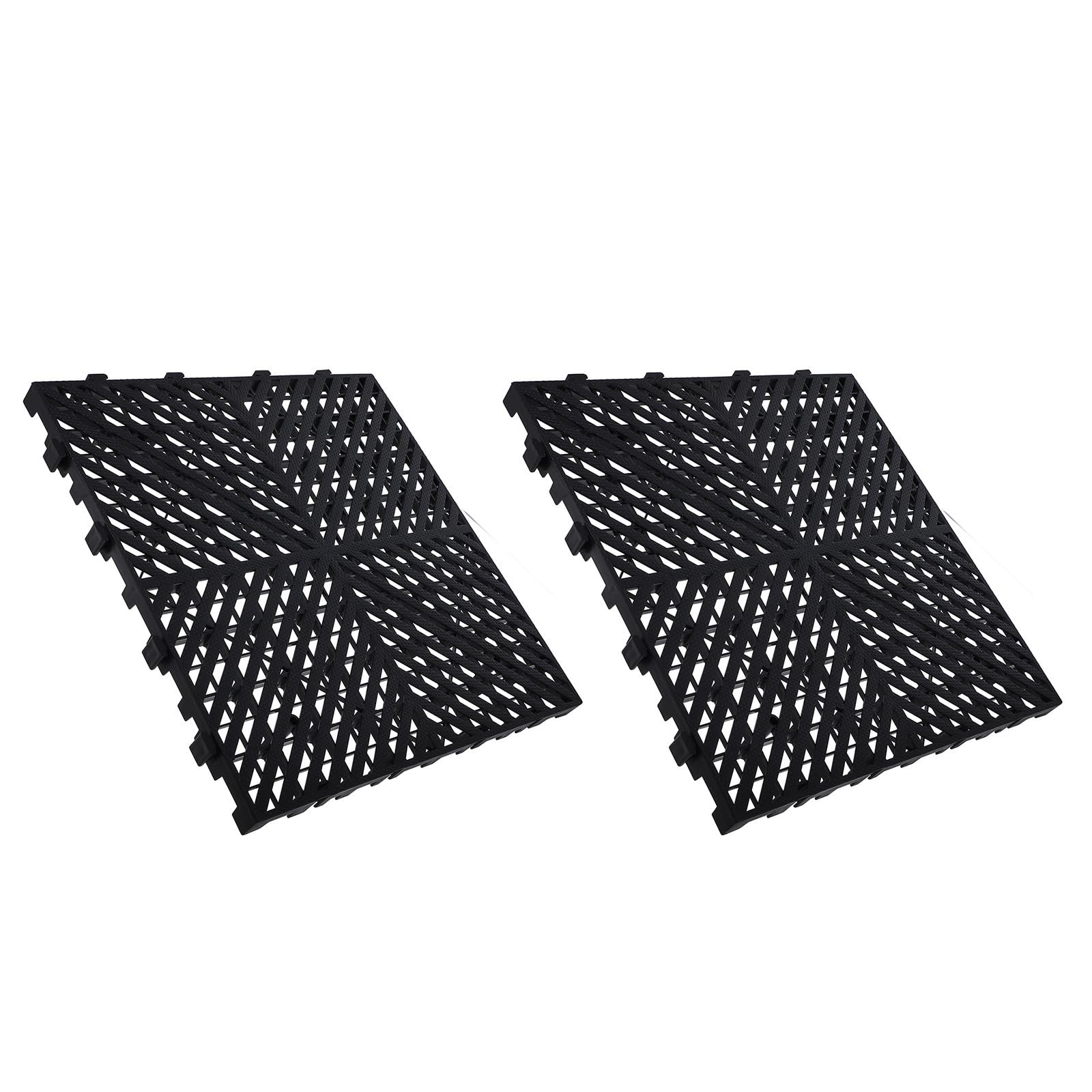 Baldosas Modulares Antideslizantes de plástico PP con diseño entrelazado modular 8