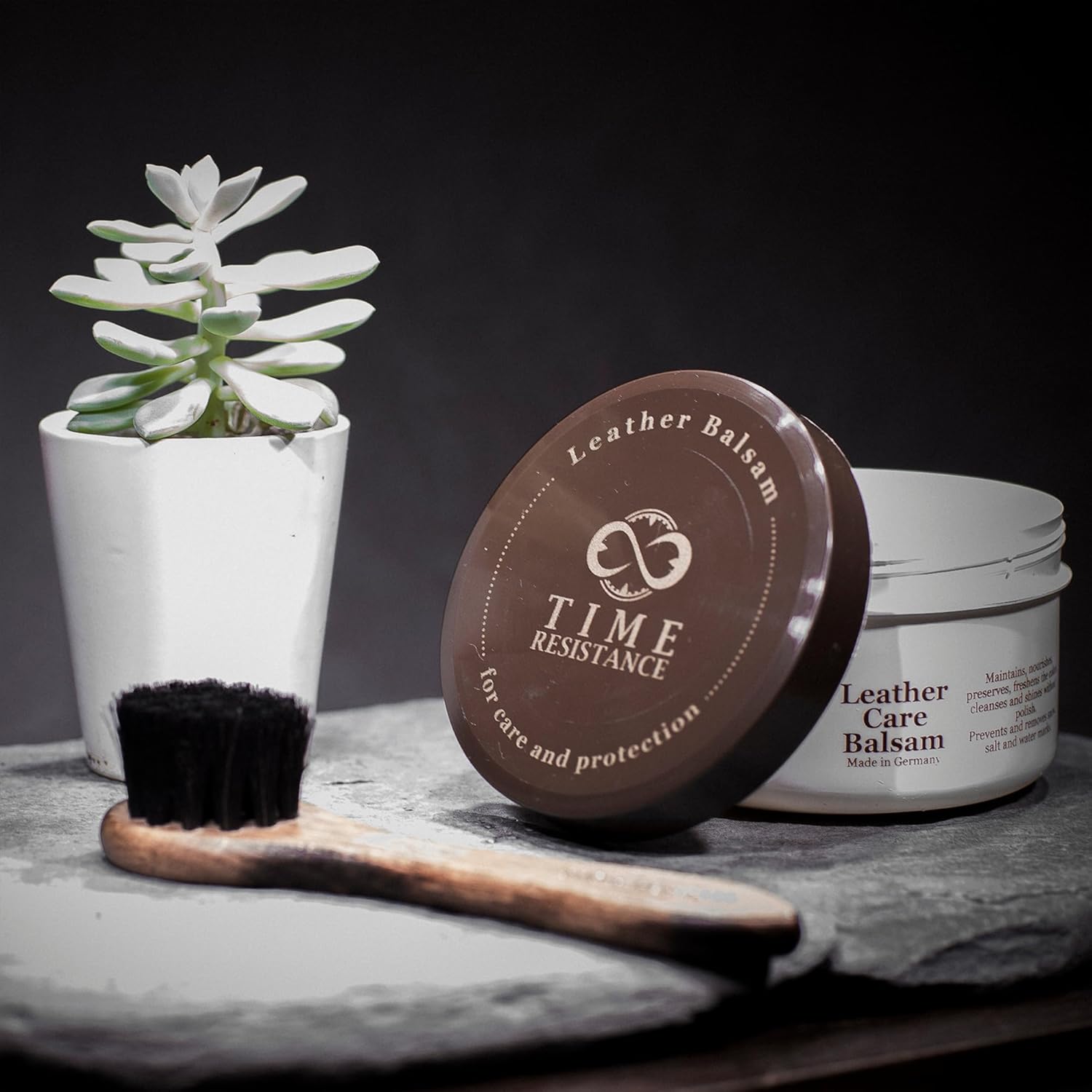 Time Resistance Leather Balsam for Shoes, Bags and Furniture Care and Protection 8.45 Oz (250ml) - Image 3