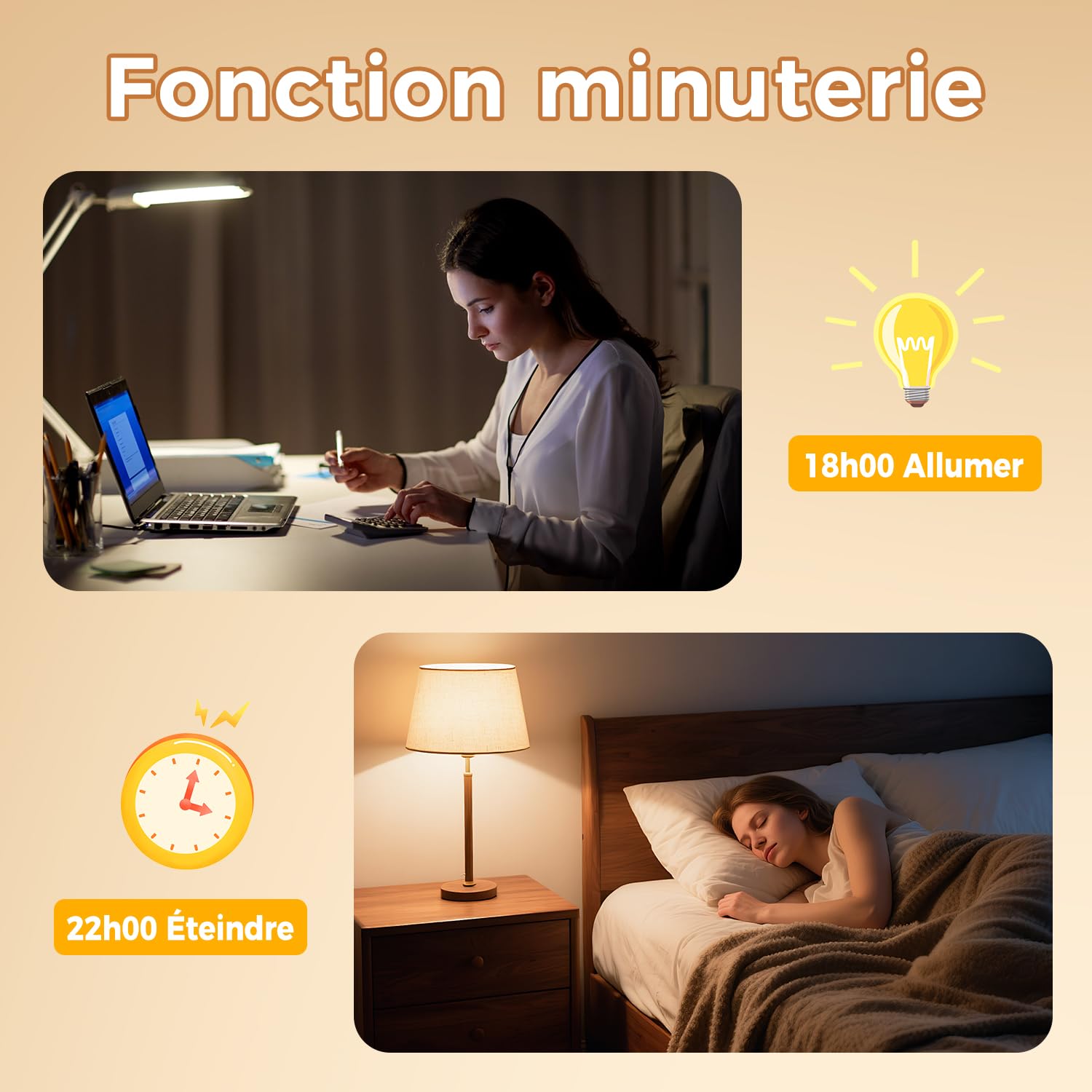 Interrupteur sans fil sans pile, intelligent wifi, interrupteur va et vient sans fil, interrupteur étanche, compatible avec Alexa et Google Assistant, commande vocale et fonction minuterie