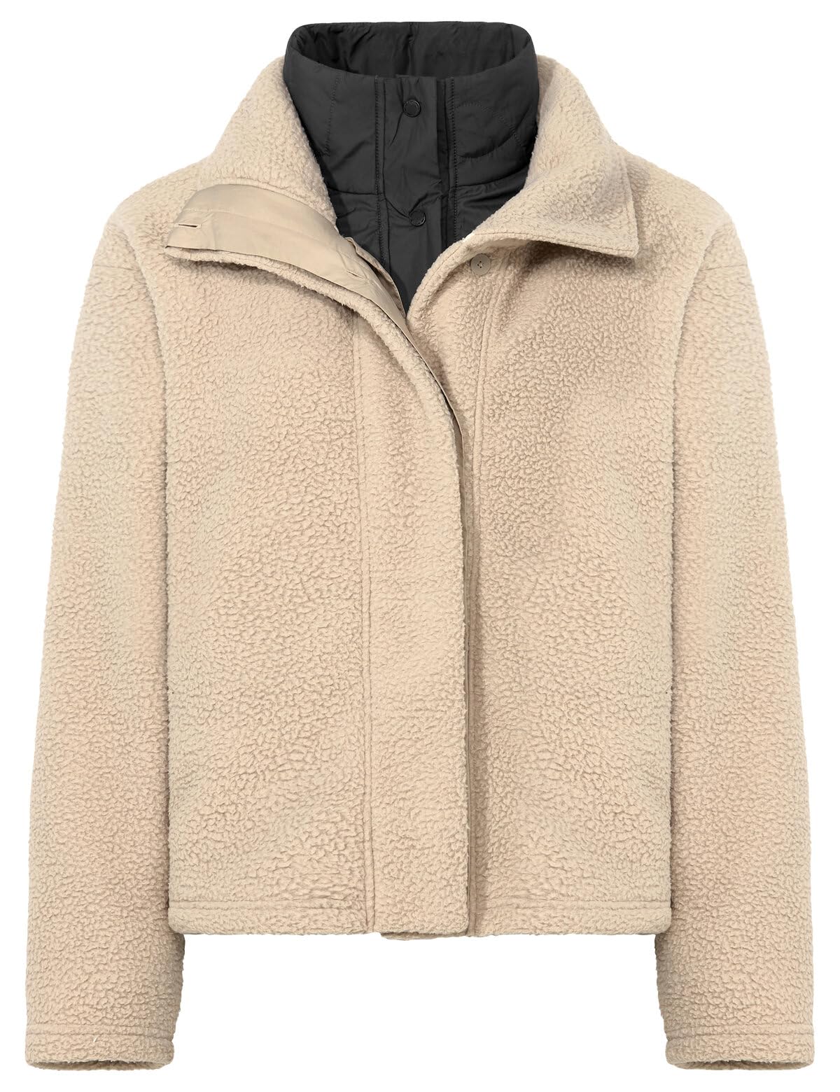 VAUDE Women's Joy kurtka 3 w 1, swobodna, miejska kurtka 3 w 1 dla kobiet, która jest częścią koncepcji krążenia, z wyjmowaną kurtką wewnętrzną