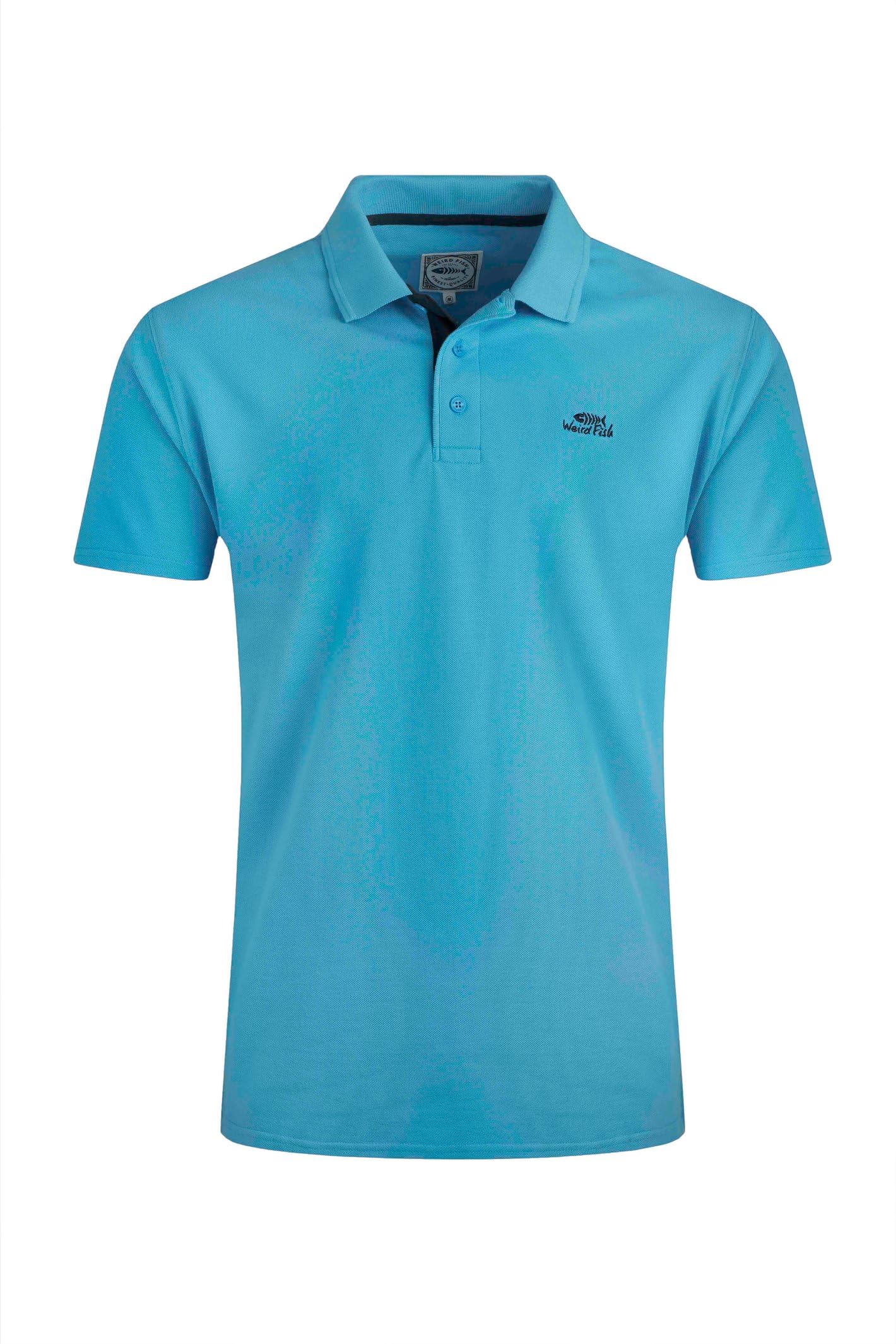 Weird Fish Men's Oceano Miles Pique Polo Shirt Size S