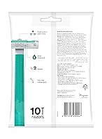 Vista 2 de Schick Exacta2 - Maquinilla de afeitar desechable sensible, 10 unidades (paquete de 1)