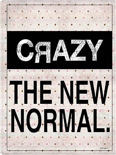 Fine Art Canvas Crazy - La nueva decoración de pared de lienzo normal por el artista Ed Wargo para sala de estar, dormitorio, baño, cocina, oficina,