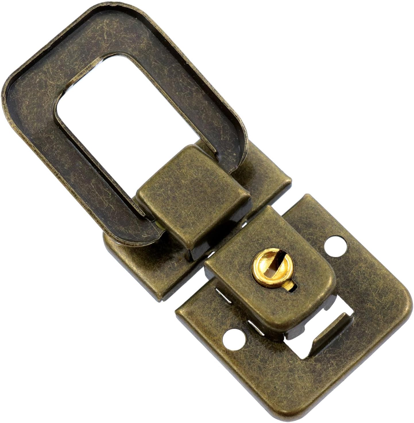 Green Bronze Jewelry Box Latch Key Latch Lock for Jewelry Boxes Wooden Crates Toolboxes with Matching Screws and Keys 2PCS