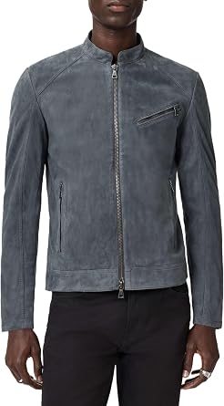 John Varvatos Mens Wren Biker Jacket