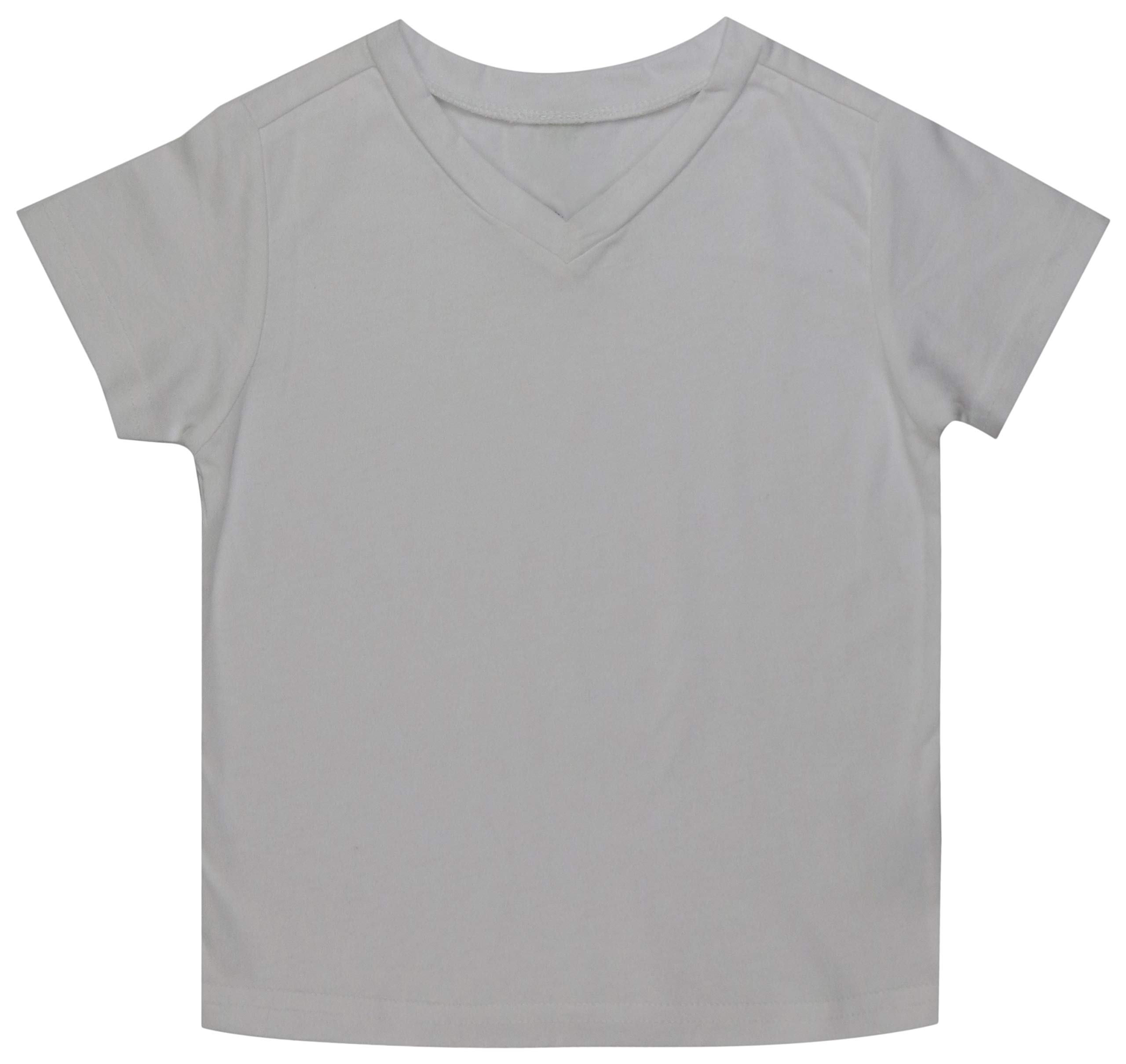ToBeInStyle Kids Boys Girls Cotton Jersey Contrast Raglan V-Neck Tee T-Shirts