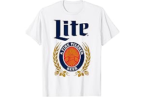 Miller Lite Centered Design Logo T-Shirt