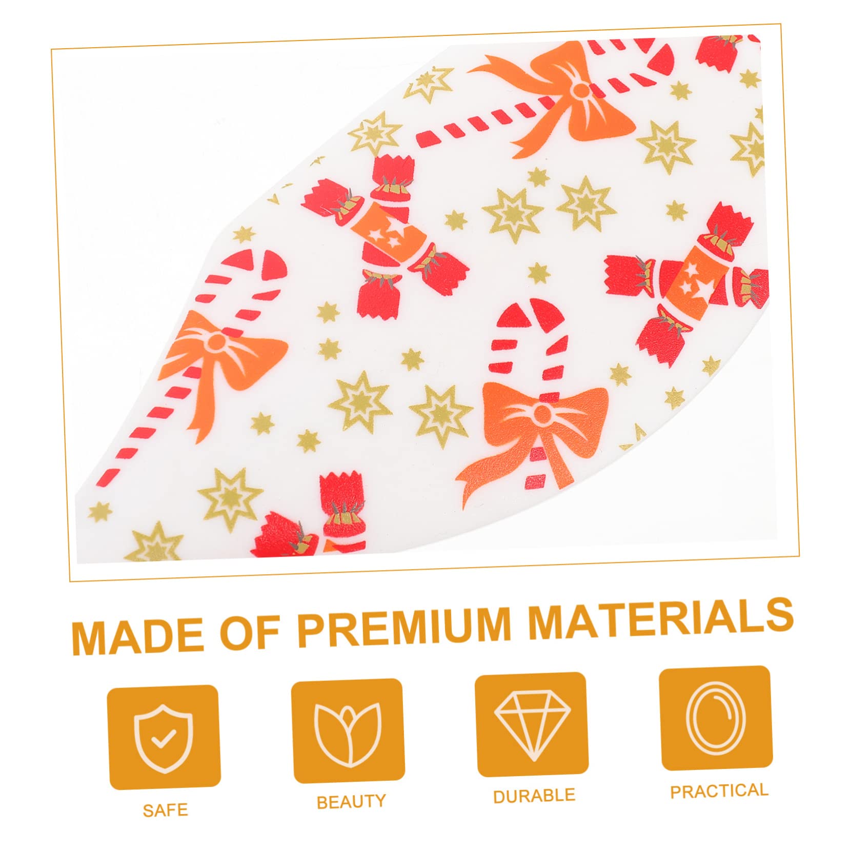 Cabilock 5 Sätze Weihnachtlicher Silikonspatel Zum Gären Von Fondant Tortenausstecher Wender Backzubehör Plätzchenbäcker Kuchendekorationsset Pfannkuchenmacher Flipper 2 Stück * 5