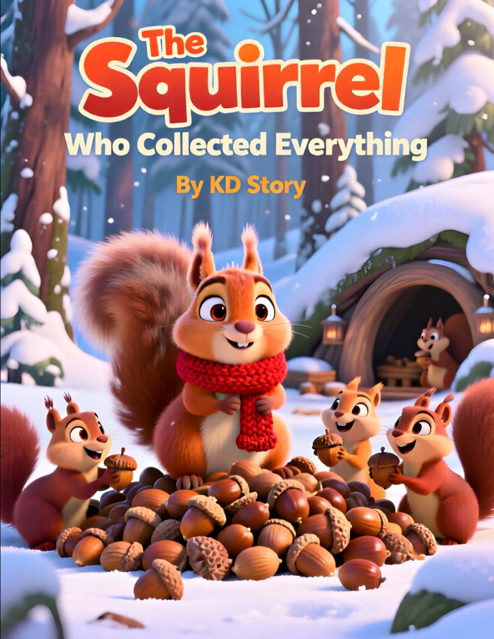 The Squirrel Who Collected Everything: A Gentle Children’s Book Ages 3–5 About Sharing, Friendship, and Letting Go