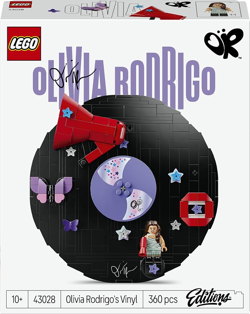 LEGO Editions Olivia Rodrigos Schallplatte 43028