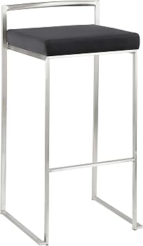 Fuji Stacker Bar Stool, Bar Chairs, Bar Stools Set of 2