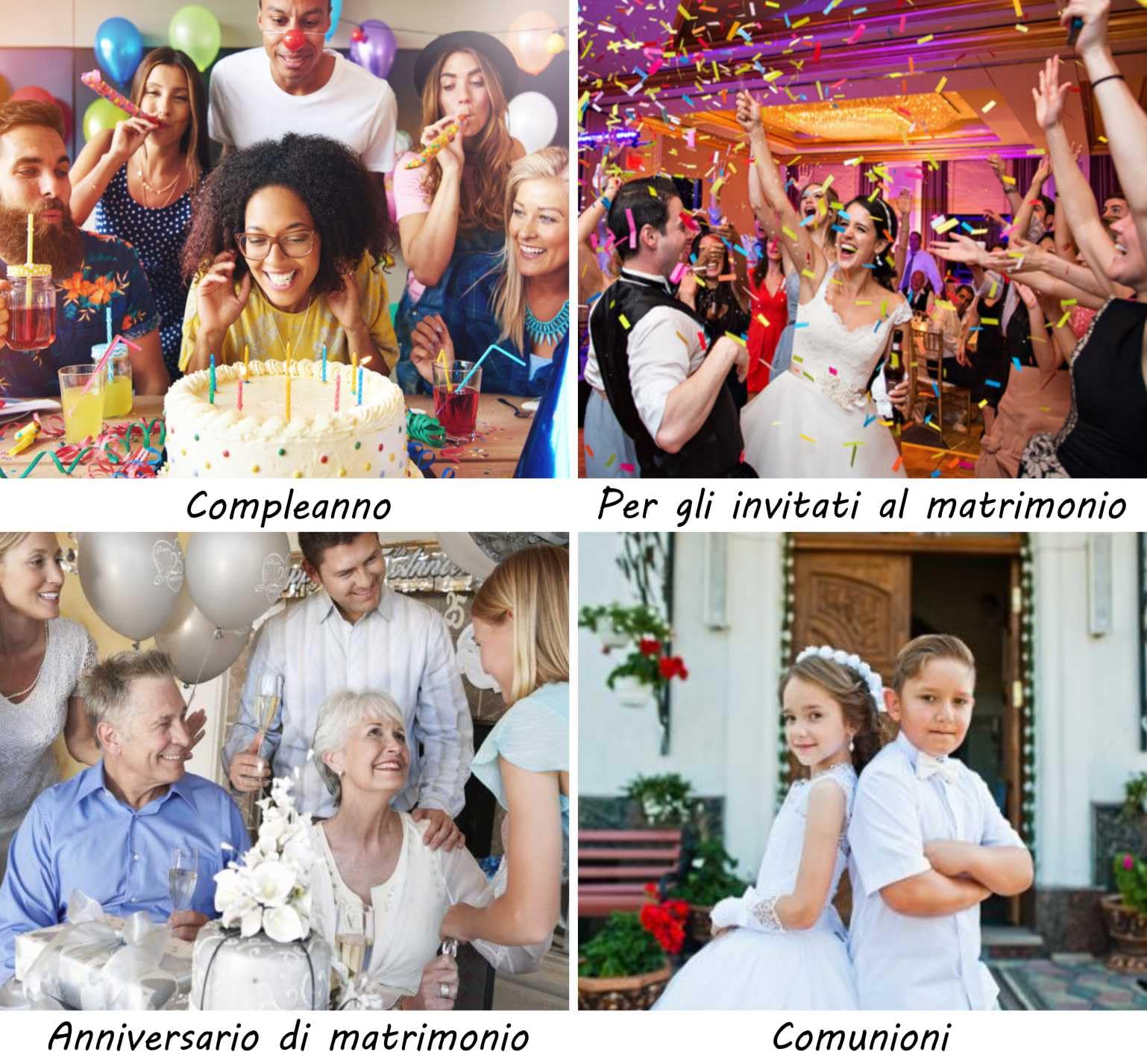 100x Penna personalizzata in metallo - Perfette come regalo personalizzato per gli ospiti di matrimoni, comunioni e compleanni, oppure come penne promozionali, Gadget Pubblicitari